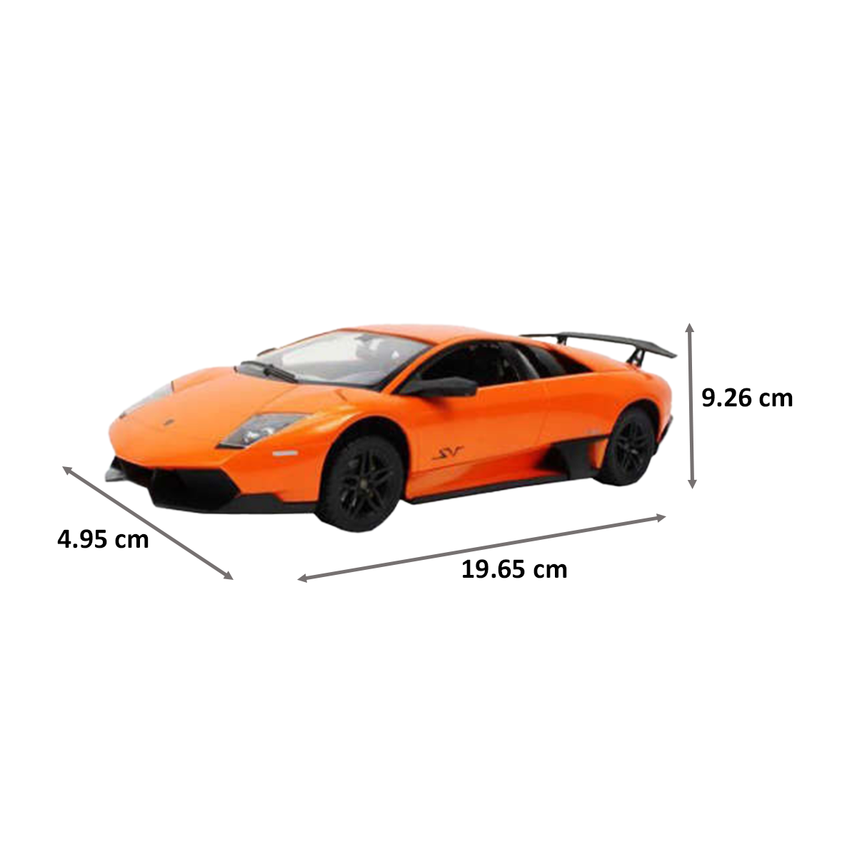 Lamborghini Murcielago LP670-4 1:24 Remote Controlled Car (SW-562, Orange)